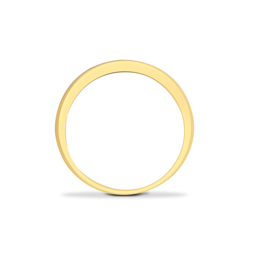 9ct Gold 0.25ct Diamond Dainty Band Eternity Ring 3mm - 9R027