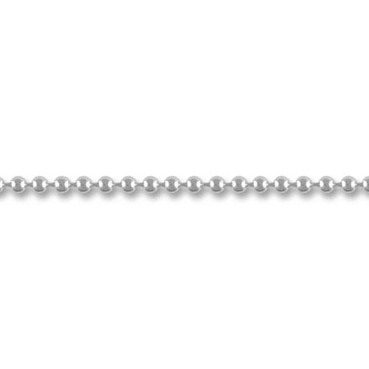 Sterling Silver 2mm Gauge Bead Chain Bead Chain - ACN005A