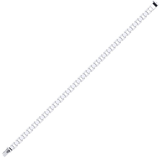 Silver Presidential Watch Link Strap Bracelet 5mm 7.5" - GVB554