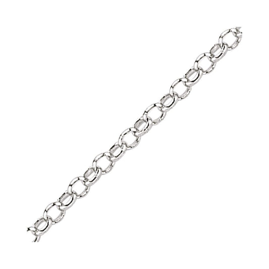 Silver Belcher Pendant Chain Necklace 1.9mm - GVCH26