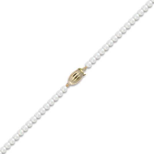 9ct Gold Clasp Akoya Pearl Elegant Necklace 4.5-5mm - JBB336
