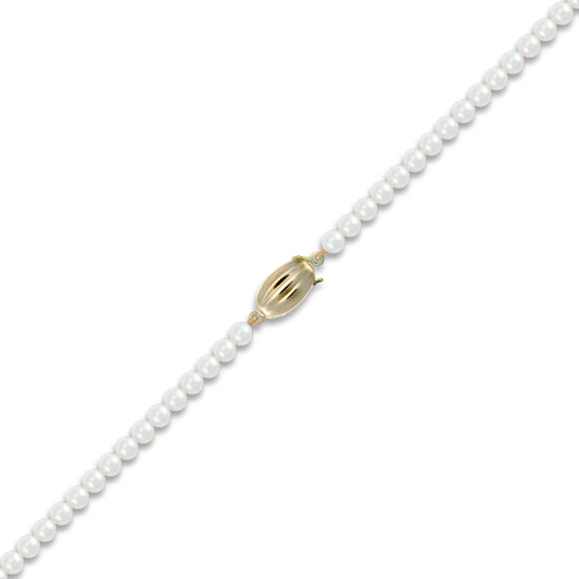 9ct Gold Clasp Akoya Pearl Elegant Necklace 4.5-5mm - JBB336