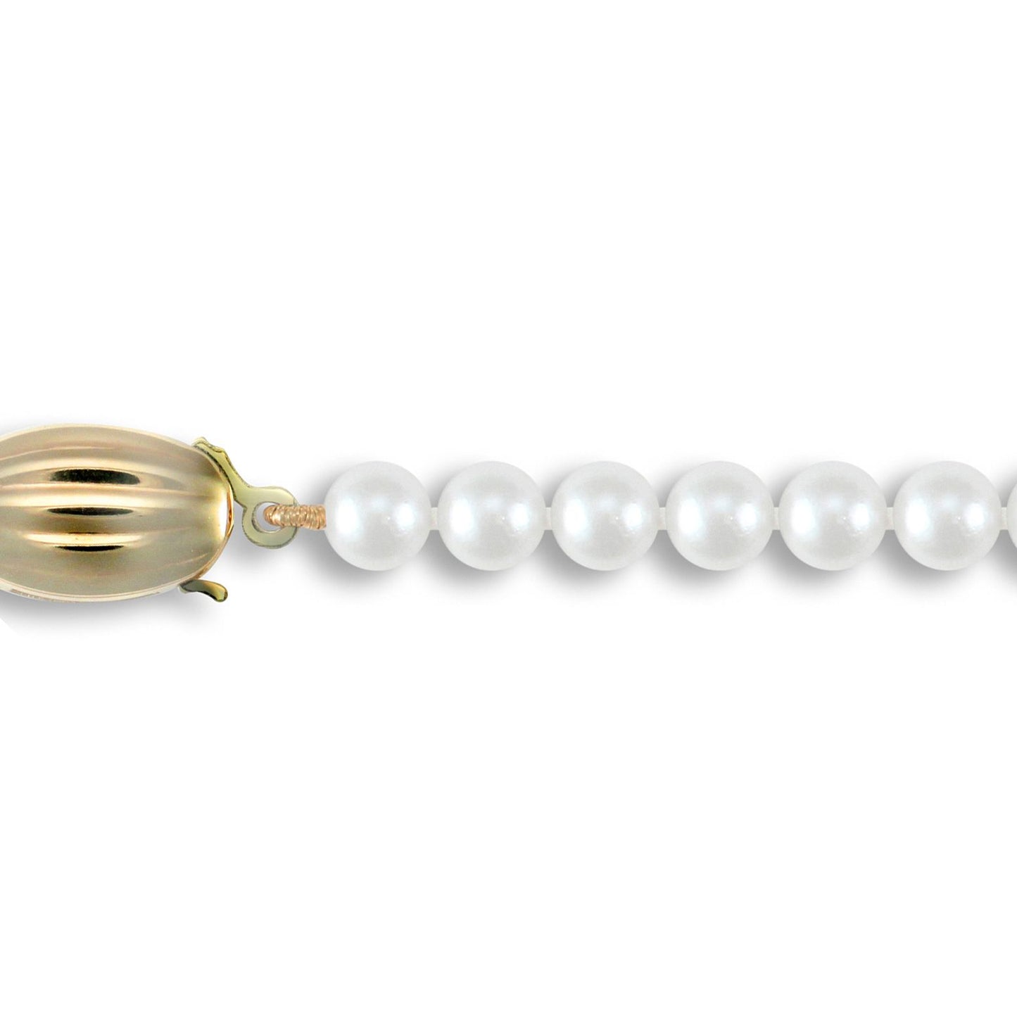9ct Gold Clasp Akoya Pearl Elegant Necklace 5-5.5mm - JBB337