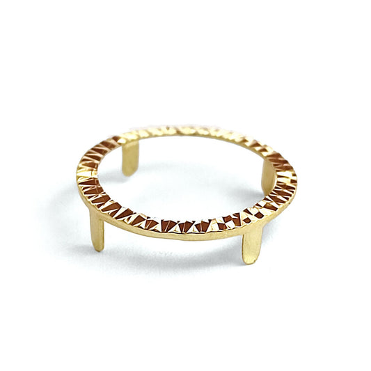 9ct Gold Tenth Ounce Krugerrand Britannia Coin Mount Bezel - JFD047