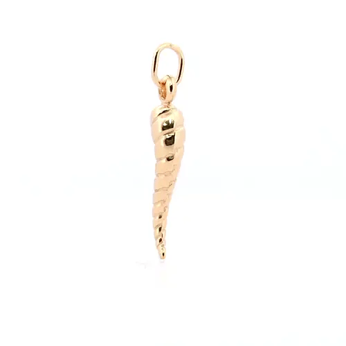 Ladies 9ct Gold Horn of Plenty Charm Pendant - JPC231