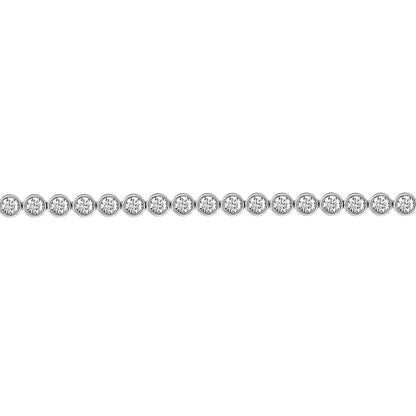 18ct White Gold  1ct Diamond Line Tennis Bracelet 2.6mm - 18B004-100