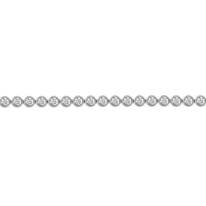 18ct White Gold  1ct Diamond Line Tennis Bracelet 2.6mm - 18B004-100