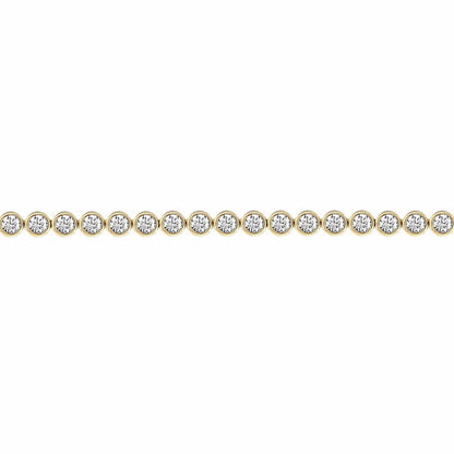 18ct Gold  1ct Diamond Line Tennis Bracelet 2.6mm - 18B005-100