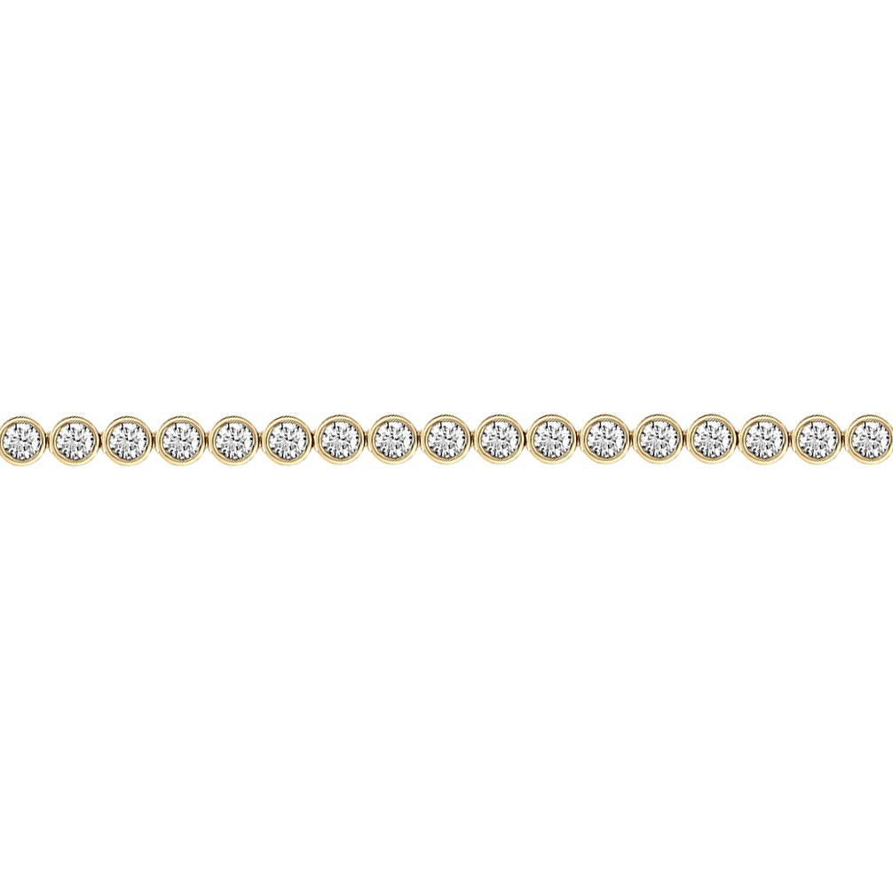 18ct Gold  2ct Diamond Line Tennis Bracelet 2.9mm - 18B005-200