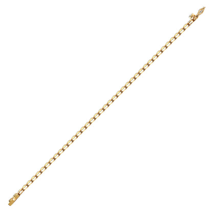 18ct Gold  3ct Diamond Line Tennis Bracelet 4.1mm - 18B005-300