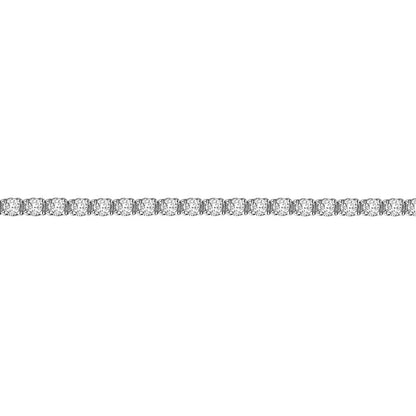 18ct White Gold  8ct Diamond Line Tennis Bracelet 3.5mm - 18B019-800