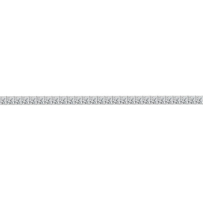 18ct White Gold  4ct Diamond Line Tennis Bracelet 2.5mm - 18B084-400