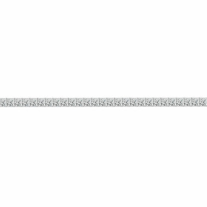 18ct White Gold  4ct Diamond Line Tennis Bracelet 2.5mm - 18B084-400