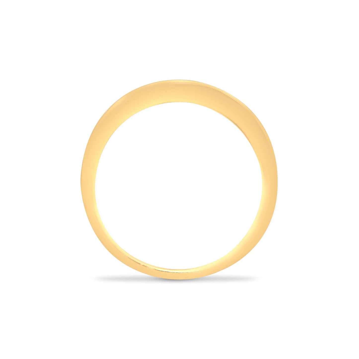 18ct Gold  0.5ct Diamond Dainty Band Eternity Ring 3mm - 18R185-050