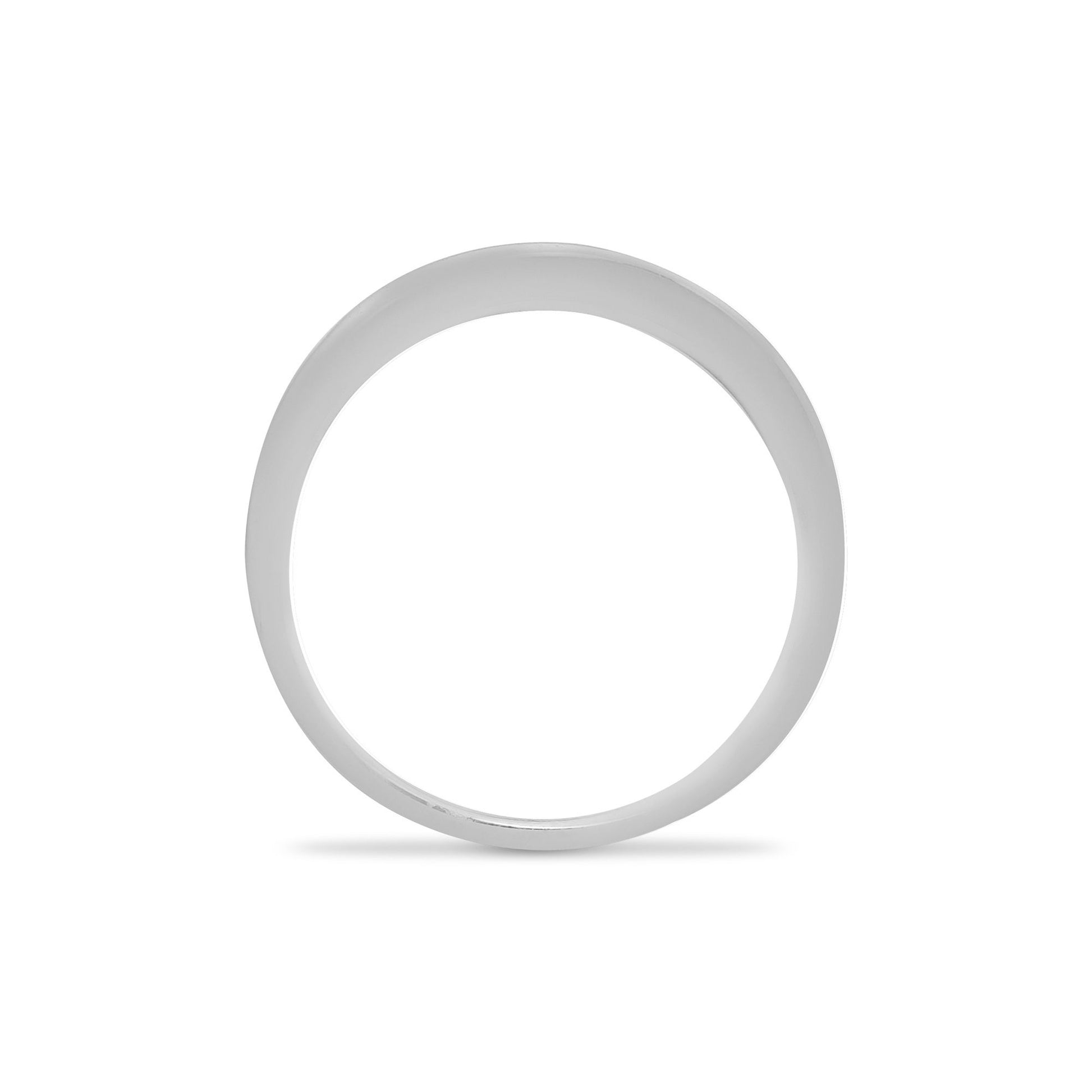 18ct White Gold  0.75ct Diamond Dainty Band Eternity Ring 3.5mm - 18R188-075