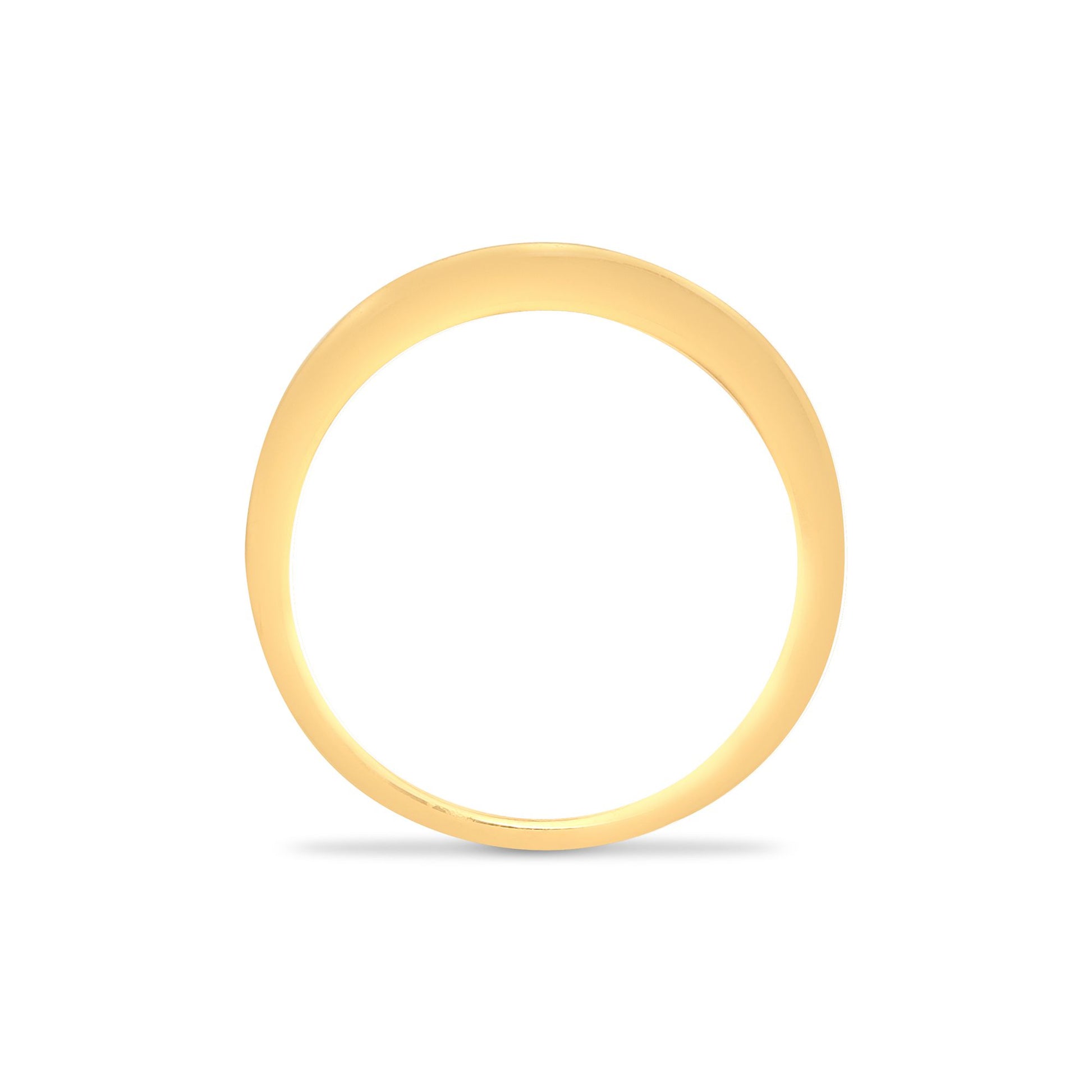18ct Gold  1ct Diamond Dainty Band Eternity Ring 5mm - 18R347-100