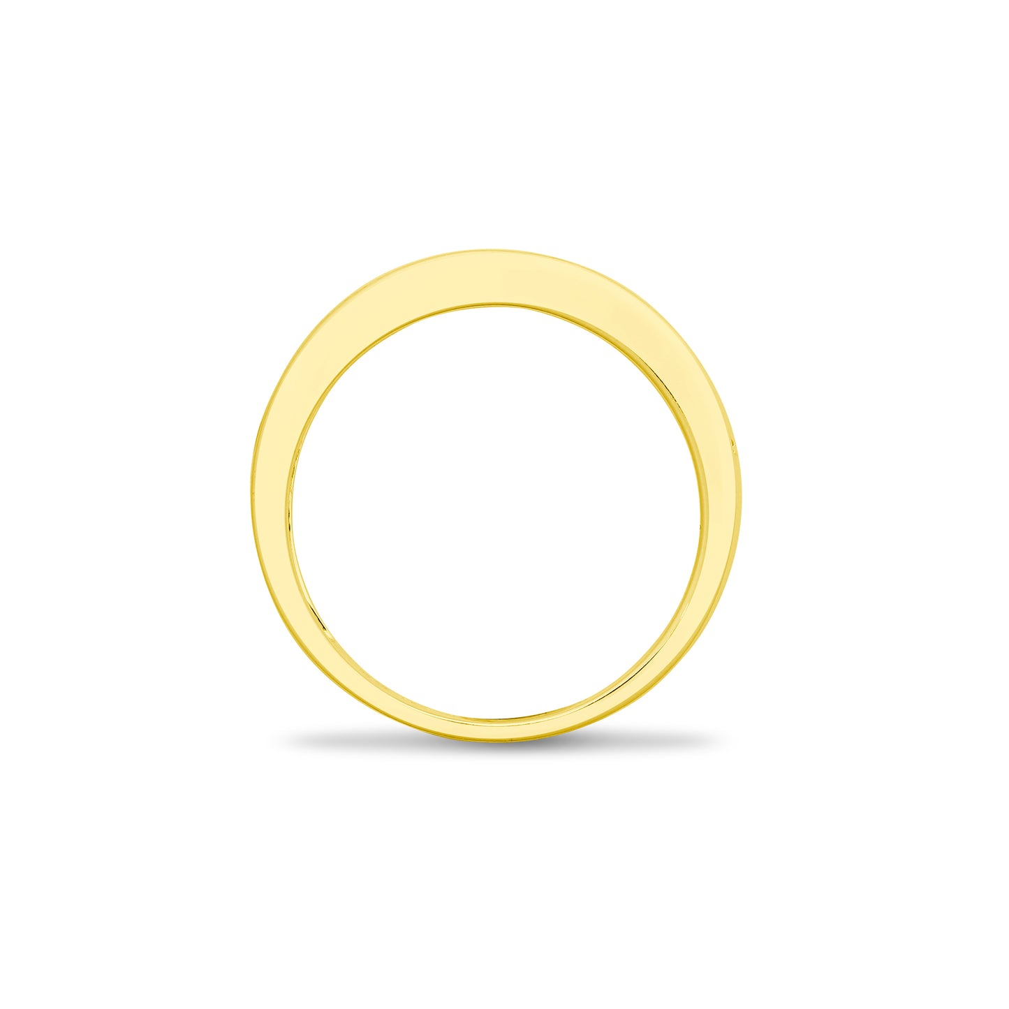 18ct Gold  0.5ct Diamond Dainty Band Eternity Ring - 18R895-050