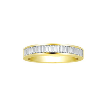 18ct Gold  0.75ct Diamond Dainty Band Eternity Ring 4.5mm - 18R895-075