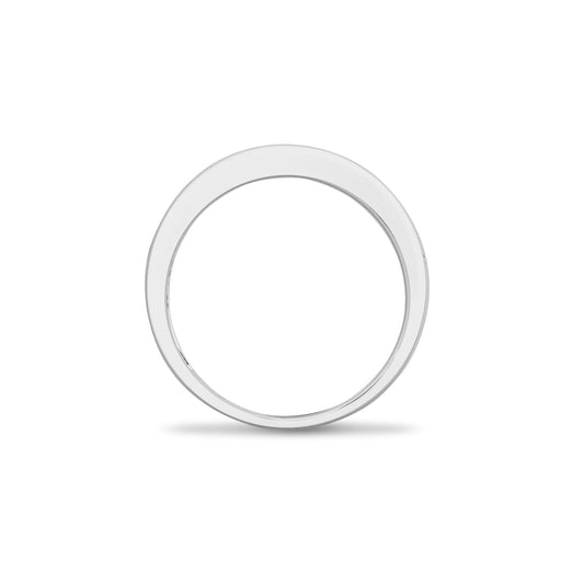 18ct White Gold  0.25ct Diamond Dainty Band Eternity Ring 3mm - 18R896-025