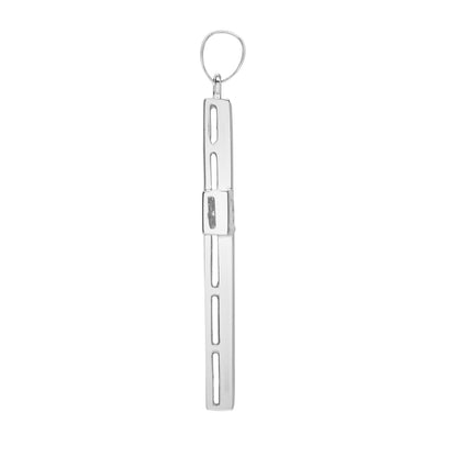 18ct White Gold  1.7ct Diamond Framed Cross Pendant - 18X069