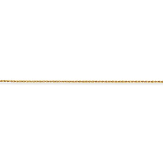 9ct Gold  Classic Curb Pendant Chain Necklace - 1.3mm gauge - CNNR02025C
