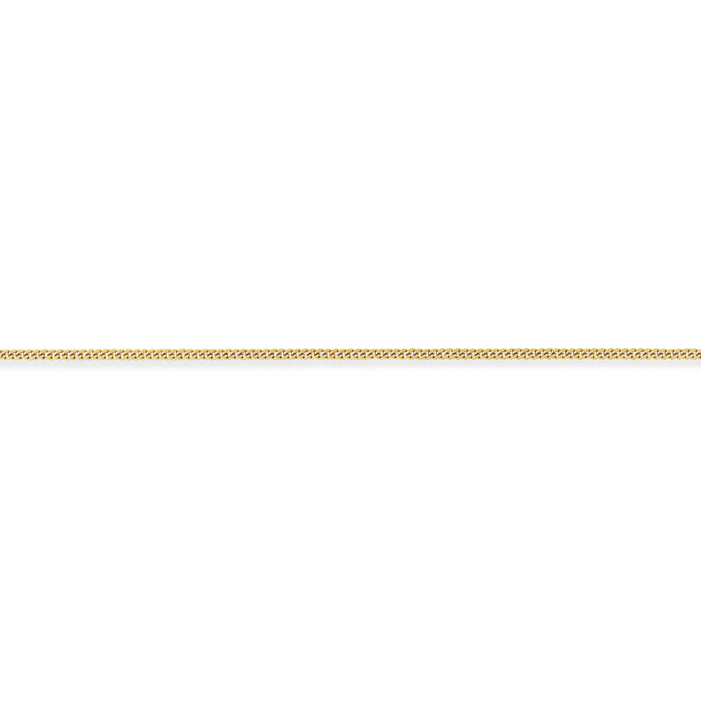 9ct Yellow Gold  Tight Curb Pendant Chain Necklace - 1.75mm - CNNR02025E
