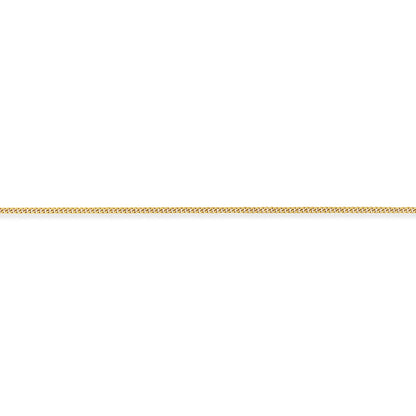 9ct Gold  Tight Curb Pendant Chain Necklace - 1.75mm - CNNR02025E