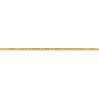 9ct Gold  Classic Curb Pendant Chain Necklace - 2.1mm gauge - CNNR02025F
