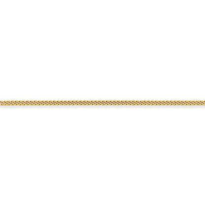 9ct Gold  Classic Curb Pendant Chain Necklace - 2.3mm gauge - CNNR02025G