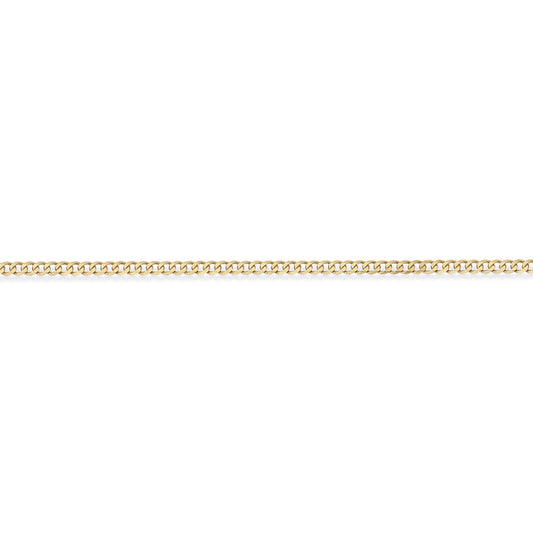 9ct Gold  Quality Curb Pendant Chain Necklace - 2mm gauge - CNNR02026