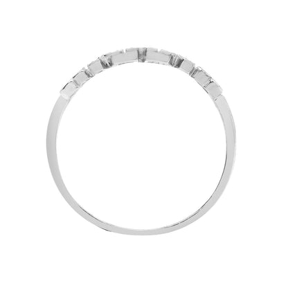 925 Sterling Silver  0.02ct Diamond Love Heart MUM Ring 4.5mm - 925R535