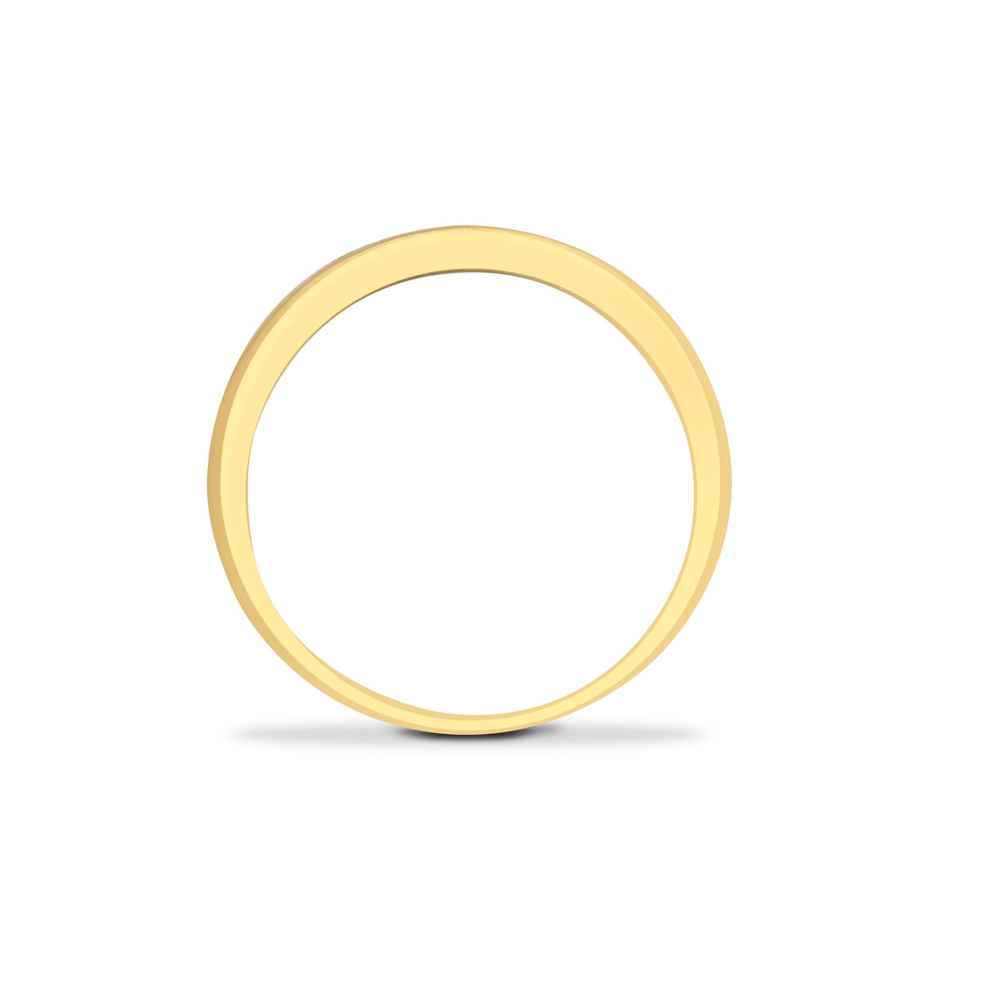 9ct Gold  0.25ct Diamond Dainty Band Eternity Ring 3mm - 9R027