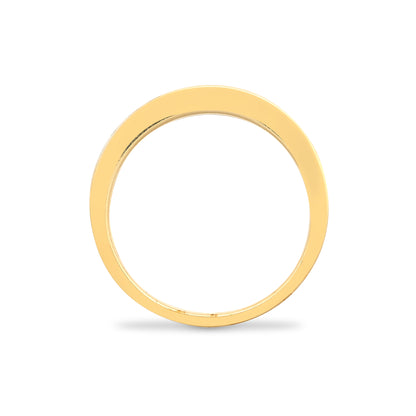 9ct Gold  0.35ct Diamond Dainty Band Eternity Ring 3.5mm - 9R029