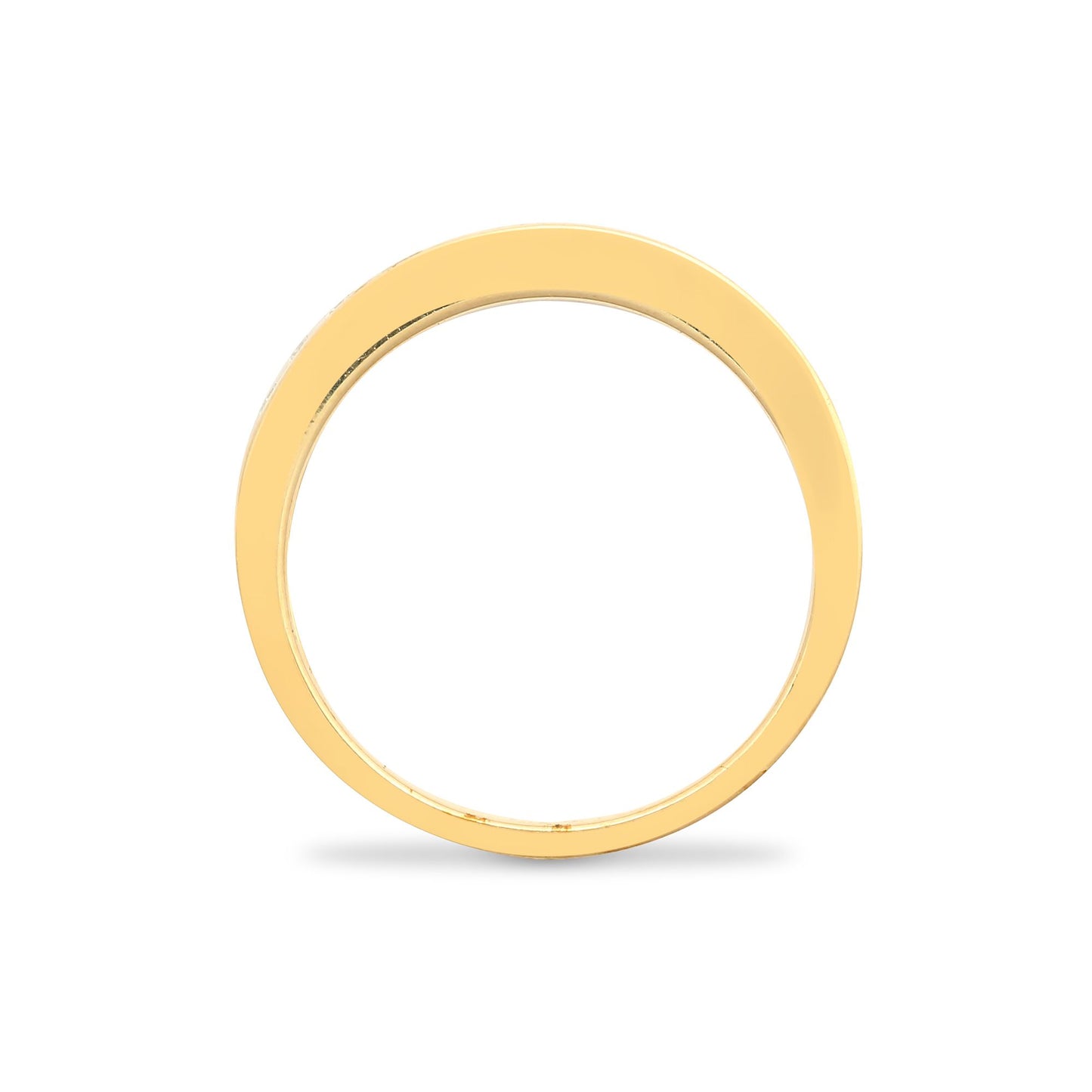 9ct Gold  0.35ct Diamond Dainty Band Eternity Ring 3.5mm - 9R029