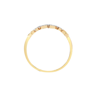 9ct Gold  0.02ct Diamond MUM Identity Ring 4.5mm - 9R535