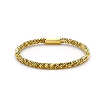 Sterling Silver  Magnet Popcorn Bracelet - ABB026B