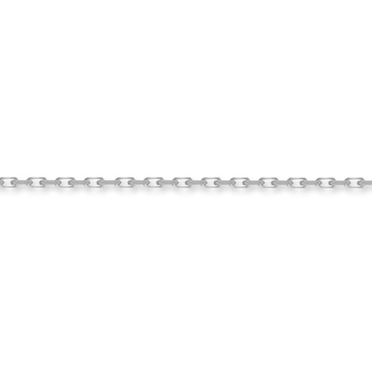 Sterling Silver  2.5mm Gauge Diamond-Cut Belcher Chain - ACN001B