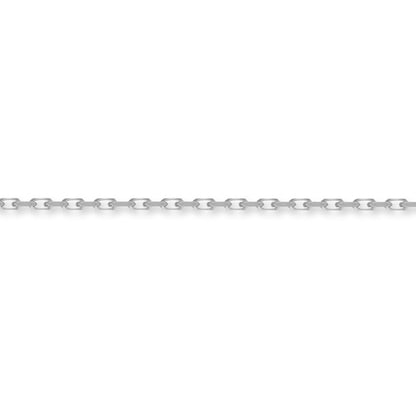 Sterling Silver  2.5mm Gauge Diamond-Cut Belcher Chain - ACN001B