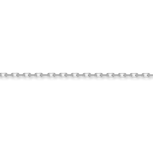 Sterling Silver  2.5mm Gauge Diamond-Cut Belcher Chain - ACN001B