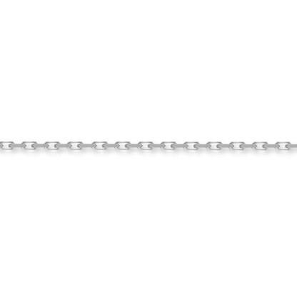 Sterling Silver  2.5mm Gauge Diamond-Cut Belcher Chain - ACN001B