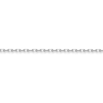 Sterling Silver  2.5mm Gauge Diamond-Cut Belcher Chain - ACN001B