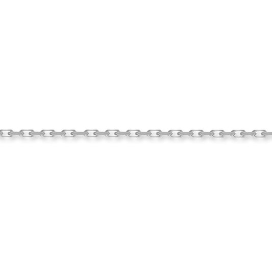 Sterling Silver  2.5mm Gauge Diamond-Cut Belcher Chain - ACN001B