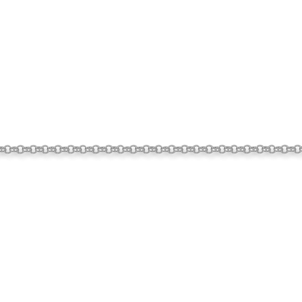 Sterling Silver  2.5 Gauge Micro Belcher Chain - ACN002B