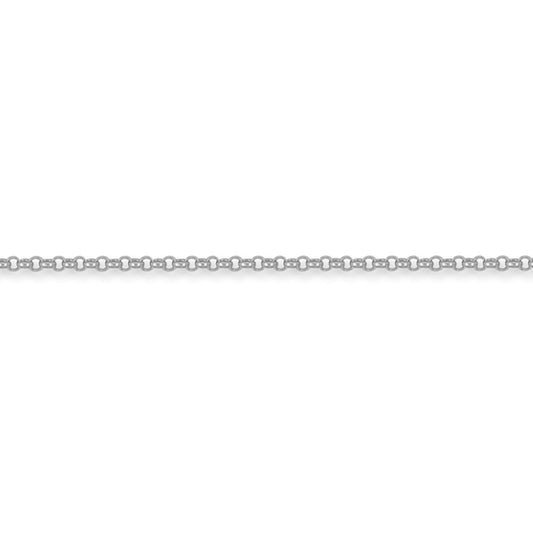 Sterling Silver  2.5 Gauge Micro Belcher Chain - ACN002B