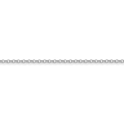 Sterling Silver  2.5 Gauge Micro Belcher Chain - ACN002B
