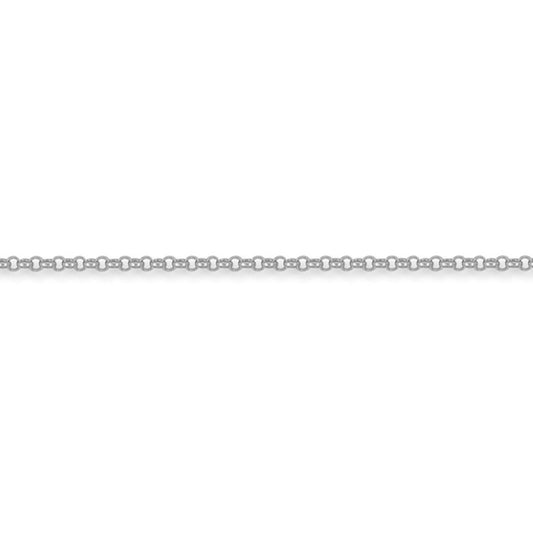Sterling Silver  2.5 Gauge Micro Belcher Chain - ACN002B