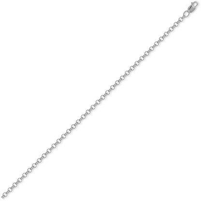 Sterling Silver  3.5mm Gauge Belcher Chain - ACN002C