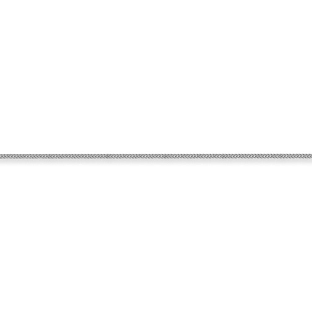 Sterling Silver  1.4mm Gauge pendant Curb Chain - ACN003A