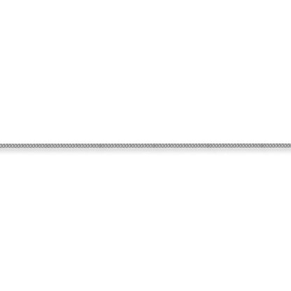 Sterling Silver  1.4mm Gauge pendant Curb Chain - ACN003A