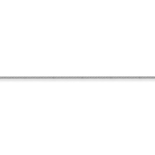 Sterling Silver  1.4mm Gauge pendant Curb Chain - ACN003A